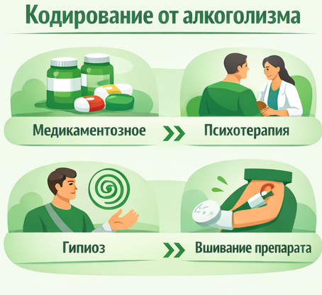 кодирование от алкоголизма в Каргополе Санати